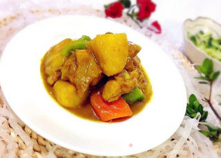 土豆鸡肉咖喱饭的做法