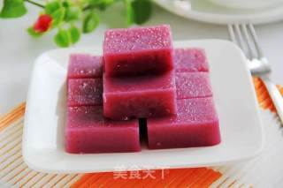 紫薯糕的做法