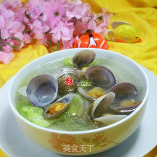 白菜圆蛤汤的做法