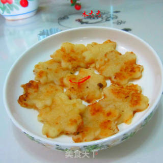 糯米土豆泥煎饼的做法