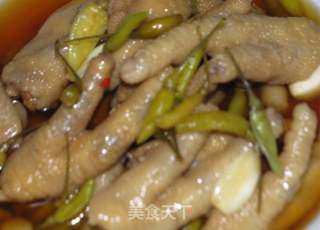 中秋小吃（二）---泡椒鸡爪