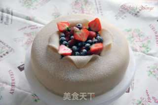 双莓“·翻糖”蛋糕的做法
