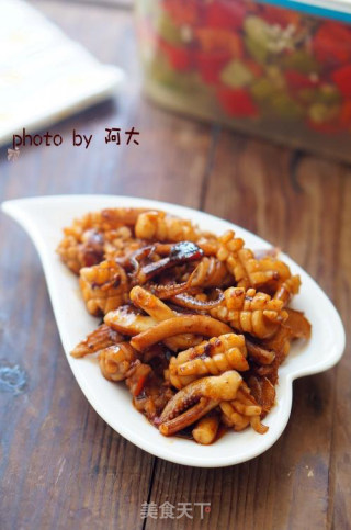 酱香鱿鱼的做法
