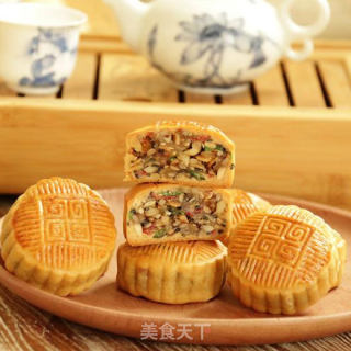传统五仁月饼的做法