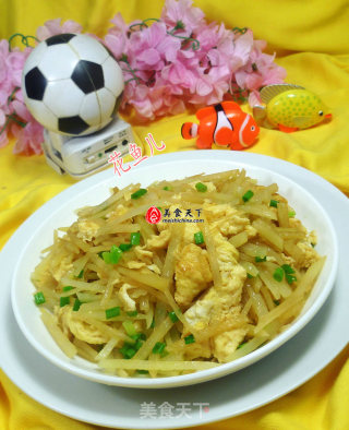 鸡蛋炒土豆的做法