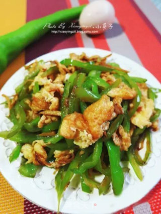 尖椒炒鸡蛋的做法