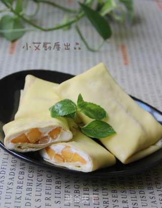 芒果班戟的做法