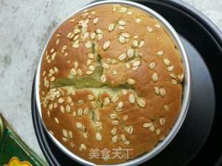 抹茶燕麦戚风蛋糕的做法
