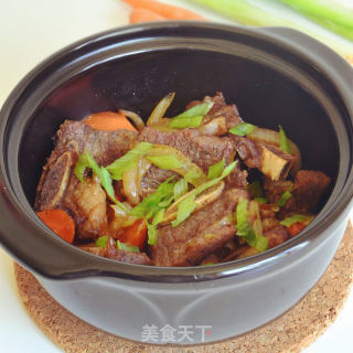 黑椒牛仔骨的做法