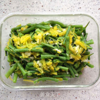 凉拌嫩窝瓜豆角的做法