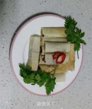 西式煎饼蔬菜卷的做法
