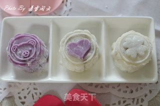 花式冰皮月饼