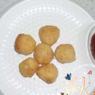 炸饭团的做法