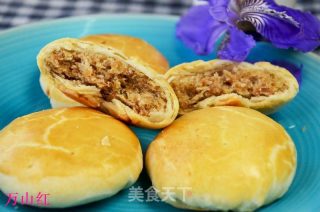 芸豆肉松酥皮月饼的做法