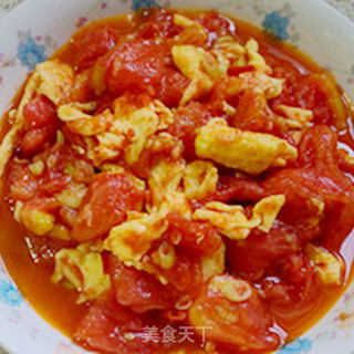 西红柿炒鸡蛋的做法