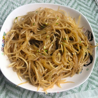 酸溜土豆丝的做法