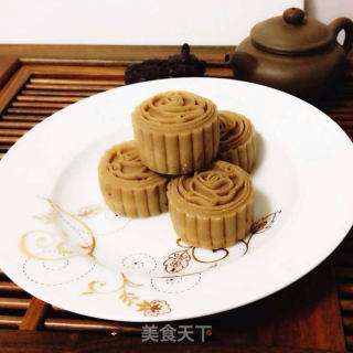 奶香板栗饼的做法