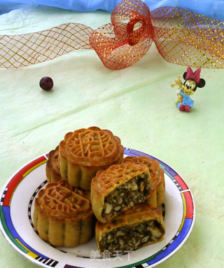 广式冬蓉桂花百果月饼的做法