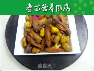 中秋美食板栗烧鸡翅