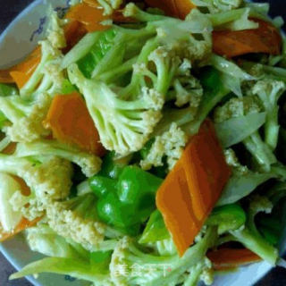 素炒菜花的做法