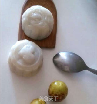 冰皮月饼50g（双馅：绿豆和红豆）的做法