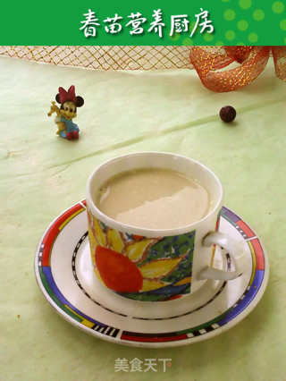 杏仁熟豆豆浆