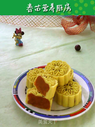 冰皮南瓜月饼