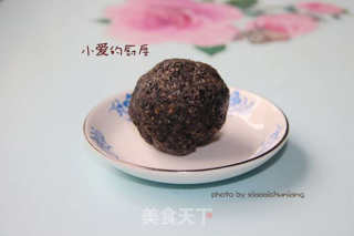 黑芝麻馅的做法