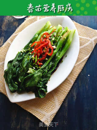 白酌菜心的做法