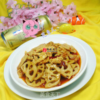 鸡蛋炒莲藕的做法