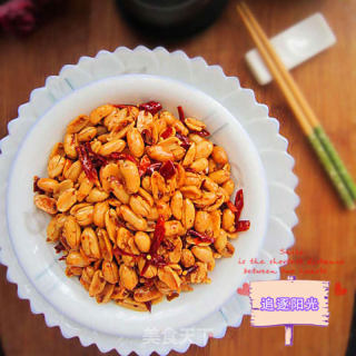 麻辣花生--可媲美黄飞鸿的麻辣花生的做法