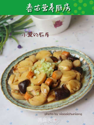 蚝油香菇玉子豆腐的做法
