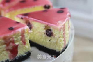 【番茄配方】蓝莓芝士蛋糕—— 美味蓝莓芝士好吃无敌的做法