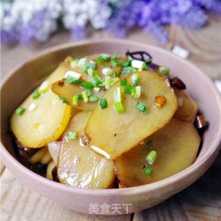 酸辣土豆片的做法
