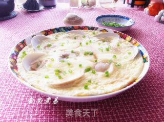 蛤蜊蒸水蛋的做法