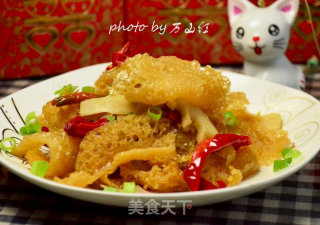 烧假鱼肚的做法