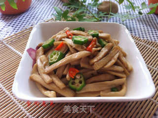 手撕蚝油杏鲍菇的做法