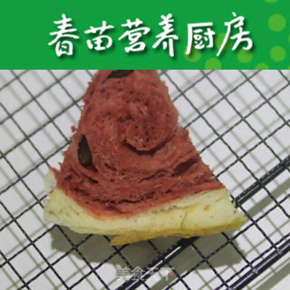 面包机做面包的方法（自制西瓜土司）的做法