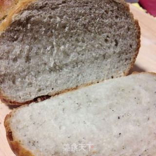 黑芝麻全麦吐司的做法