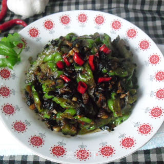 豆鼓爆苦瓜的做法