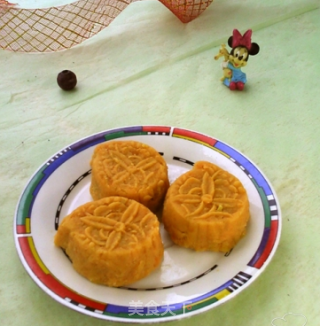 红薯桃心月饼