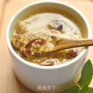 红糖小米粥的做法