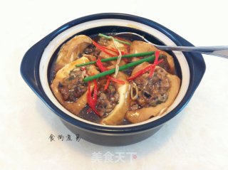 煲仔生焗酿豆腐的做法
