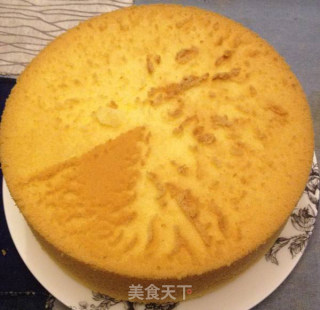 8寸戚风的做法