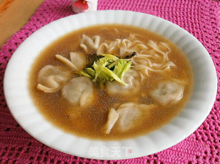 馄饨面条汤