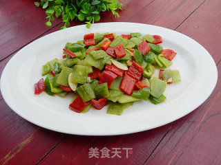 清炒丝瓜皮的做法