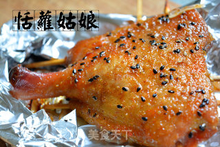 香烤大鸭腿的做法
