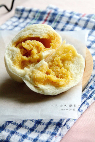 夹沙馒头的做法