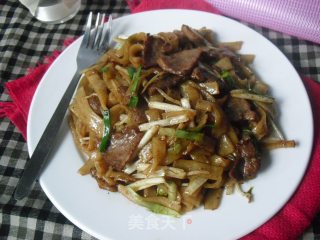 干炒河粉的做法