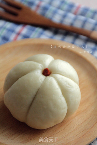 象形南瓜栗子包的做法